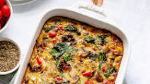 Low-Carb Italian Breakfast Casserole Low-Carb Italian Breakfast Casserole